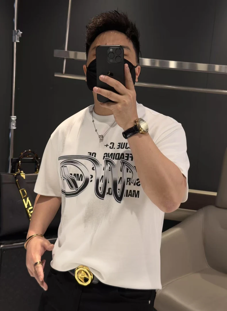【马哥严选】潮品轻奢高端百搭休闲时尚休闲男士短袖