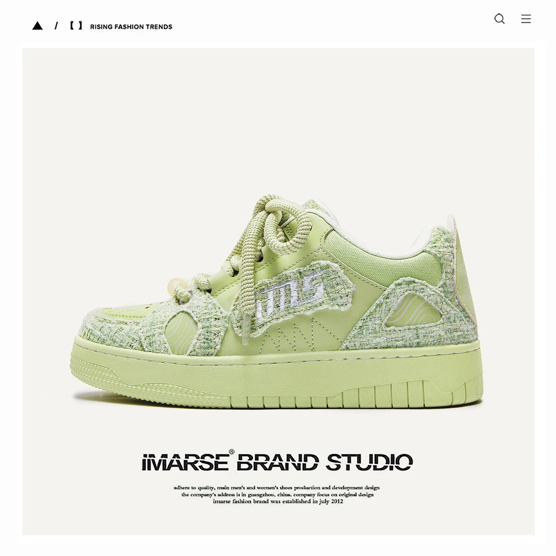 琢家新中式国风设计款潮鞋男女鞋子情侣款运动板鞋面包鞋男鞋子