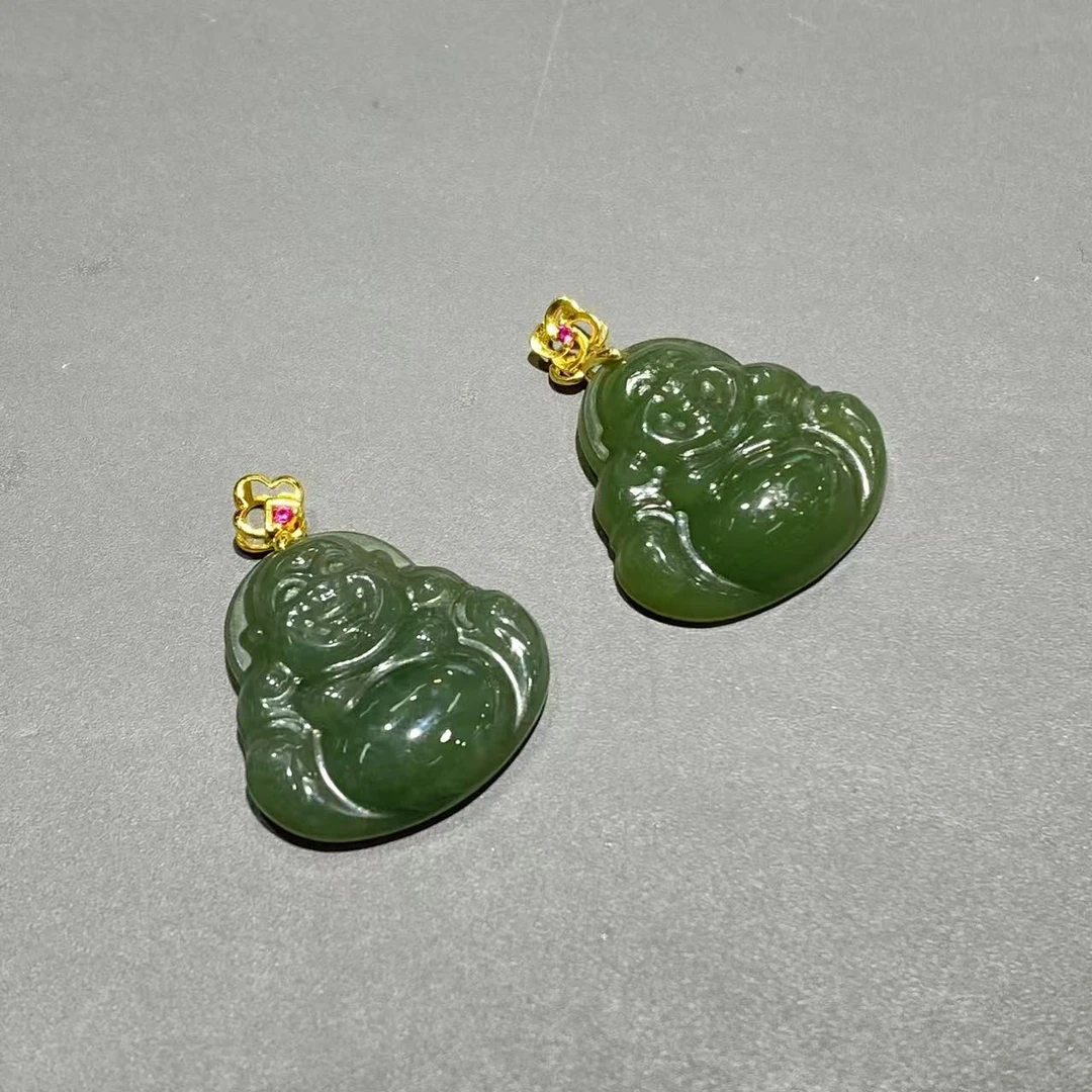 和田玉吊坠多样性发其一@k