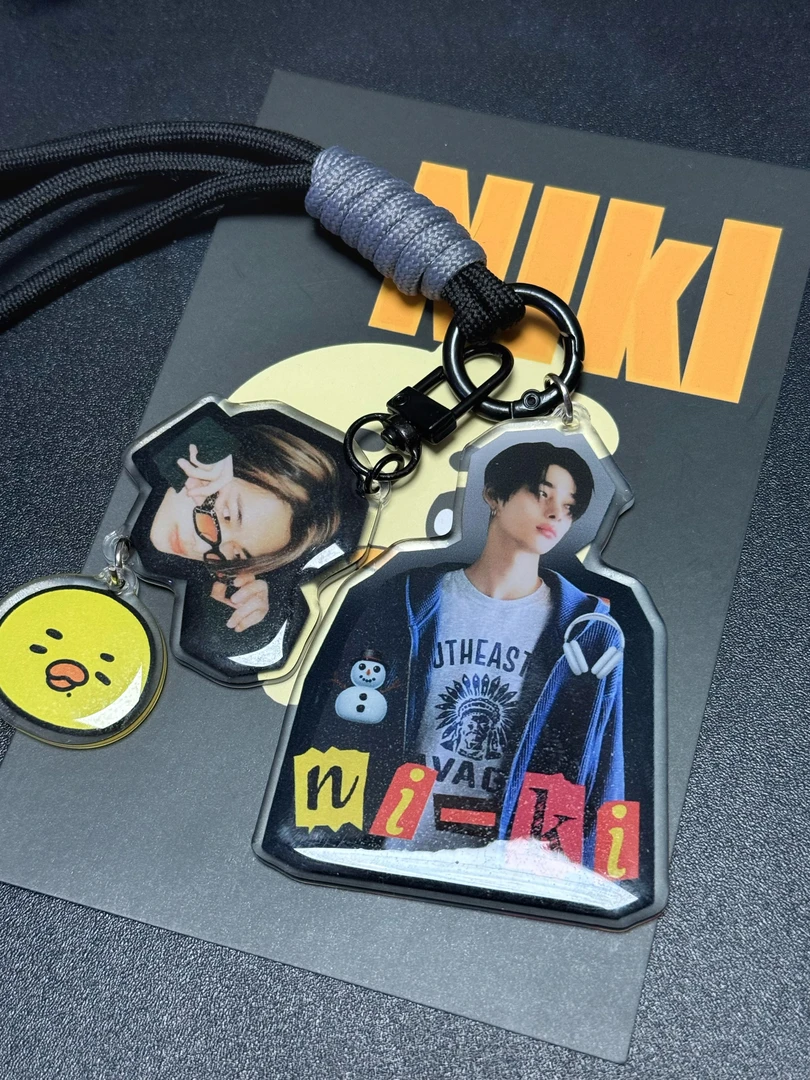 韩娱滴胶钥匙扣明星挂件（售完不补）