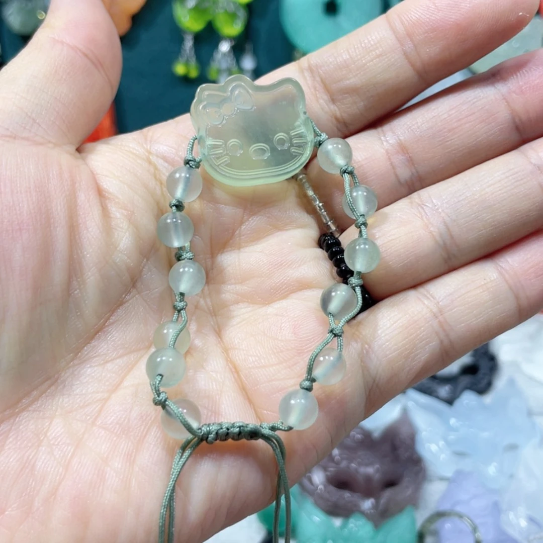 【闪购商品】未镶嵌岫玉颈饰18手串