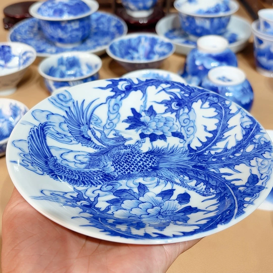 景德镇纯手绘壶承