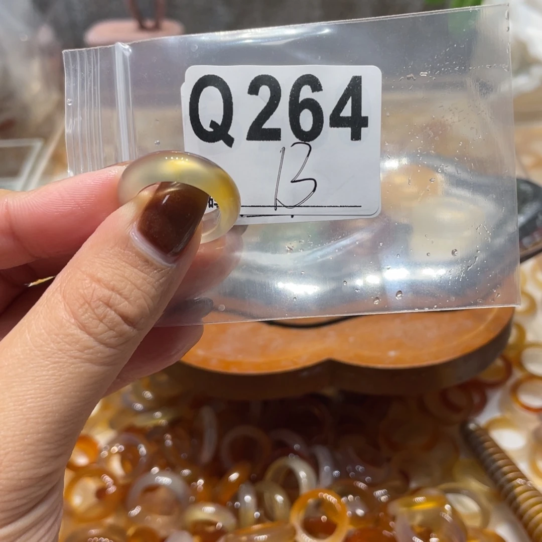 玛瑙/玉髓未镶嵌戒指264