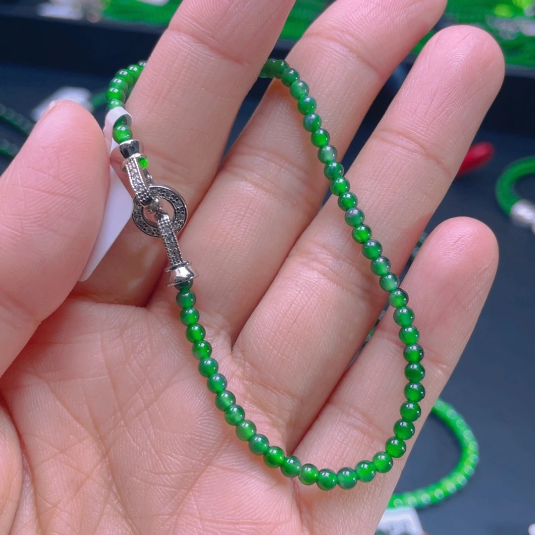 翡翠项链未镶嵌，1