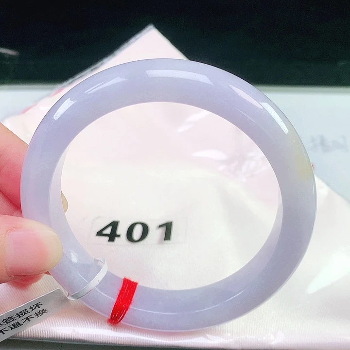 翡翠未镶嵌手镯61圈口401