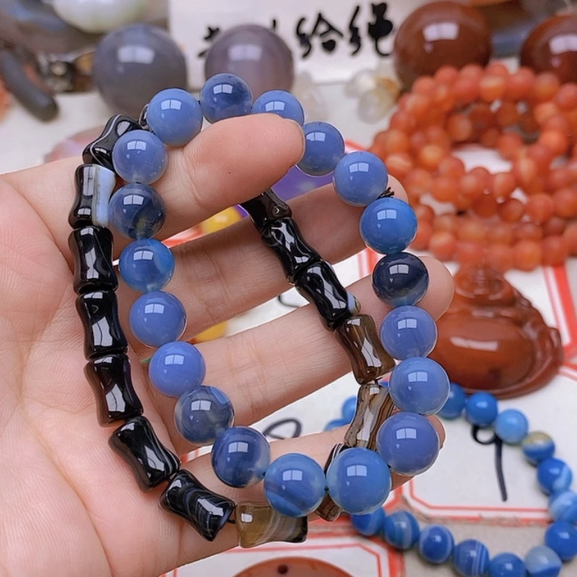 【闪购商品】未镶嵌玛瑙/玉髓珠宝半成品浅*
