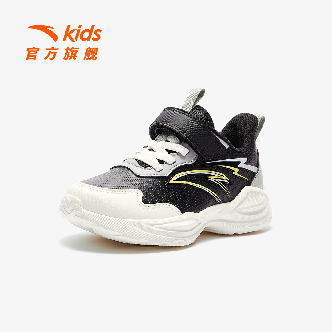 安踏儿童男小童跑鞋2025年新款上新舒适防滑耐磨儿童轻便运动童鞋