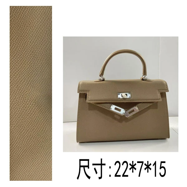 PG811 25新款22凯丽大象灰手掌纹通勤手提单肩斜挎包