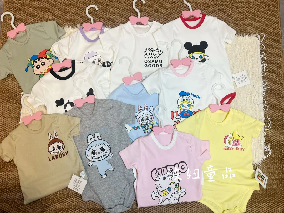 泡泡家族宝宝短袖包屁爬服大集合