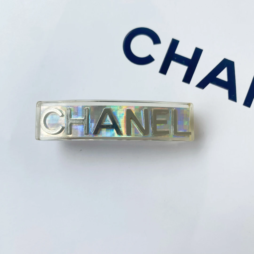 95新 Chanel/香奈儿 Chanel vintage香奈儿中古幻彩发卡