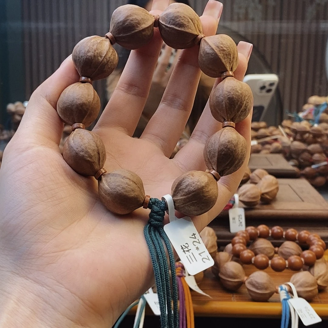 手串橄榄核S****y原生态正宗梅林铁核