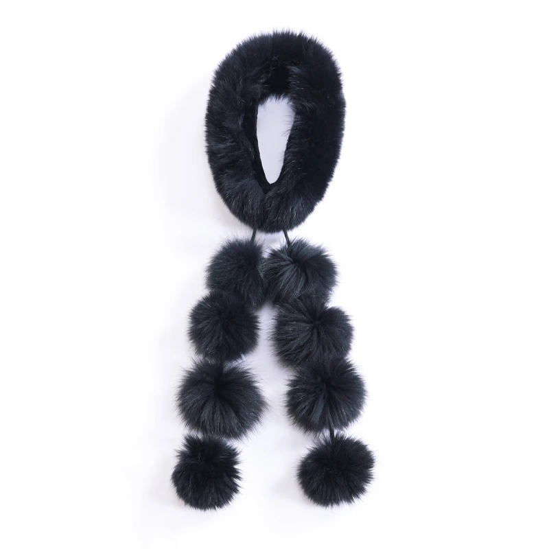 「雪影衔珠」锦依天裁冬季女百搭时尚国风加厚基础款毛绒保暖汉服围