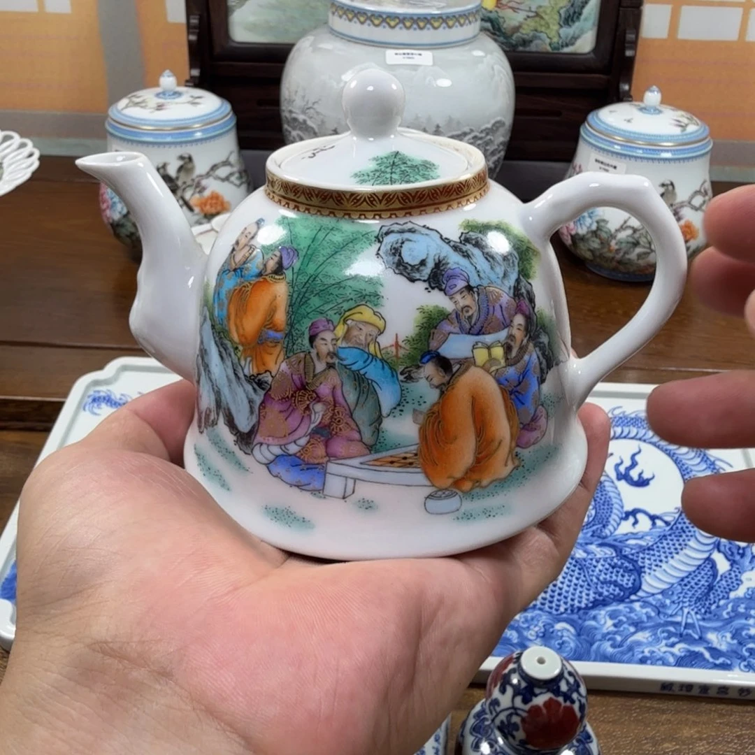 大***头全手工全手绘陶瓷