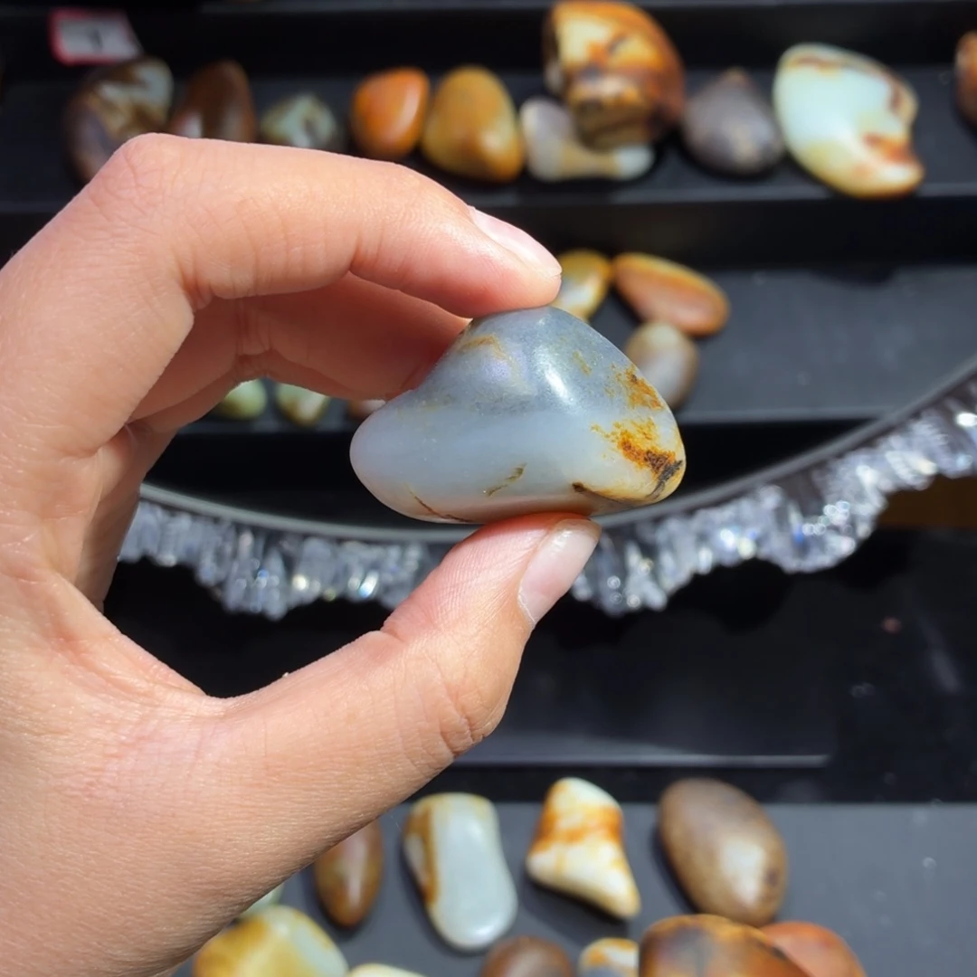 和田玉未镶嵌挂件35.9