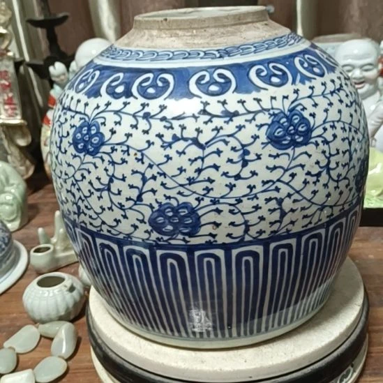 摆件陶青花陶瓷摆件青花陶瓷摆件青花陶瓷