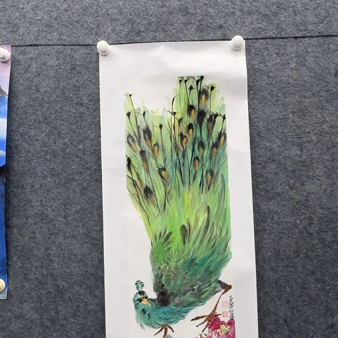 国画国画亲笔手绘