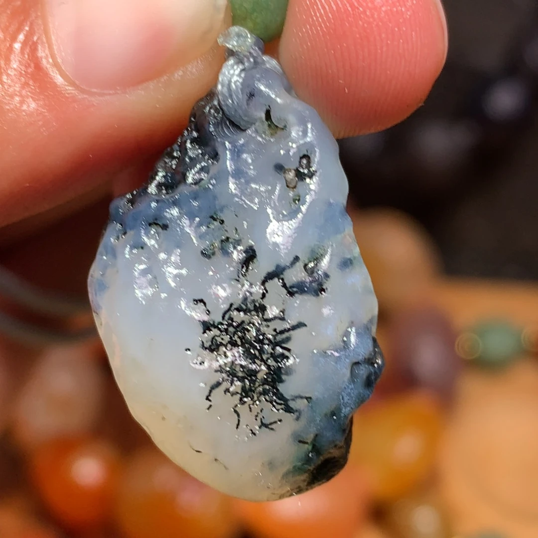 未镶嵌玛瑙/玉髓珠宝半成品