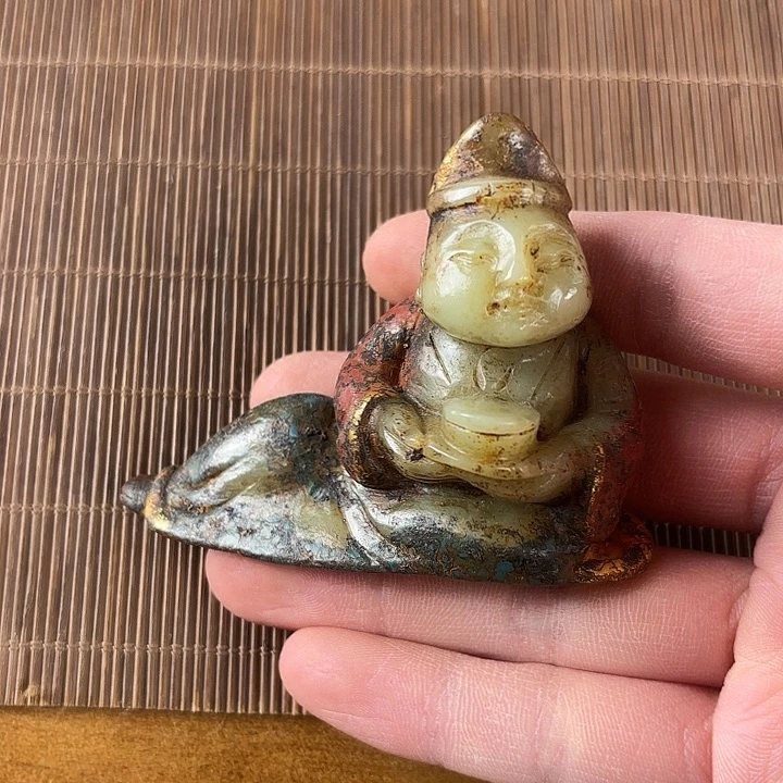 微***林和田玉未镶嵌挂件