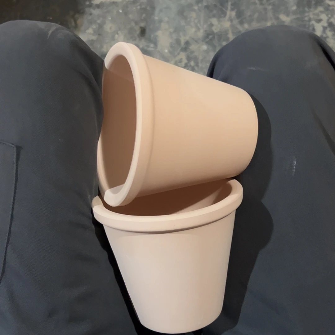 白云土新斗盆13口11高2个【微瑕】