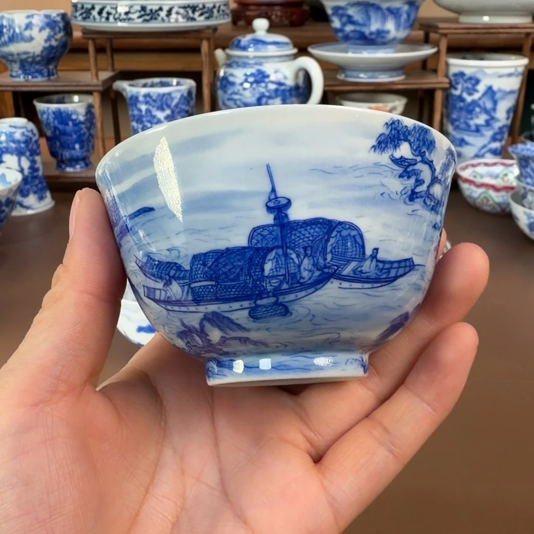 景德镇陶瓷手工手绘