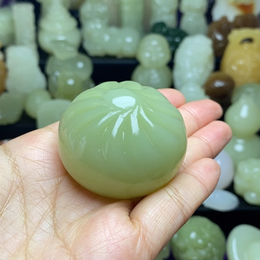 玉天然桌面小摆件