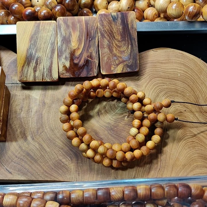 0.8毛珠子太行崖柏手工艺品