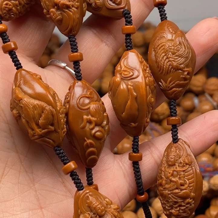 猴头核桃吊坠你也别多