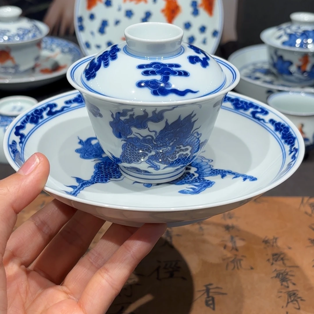 手工手绘陶瓷茶具