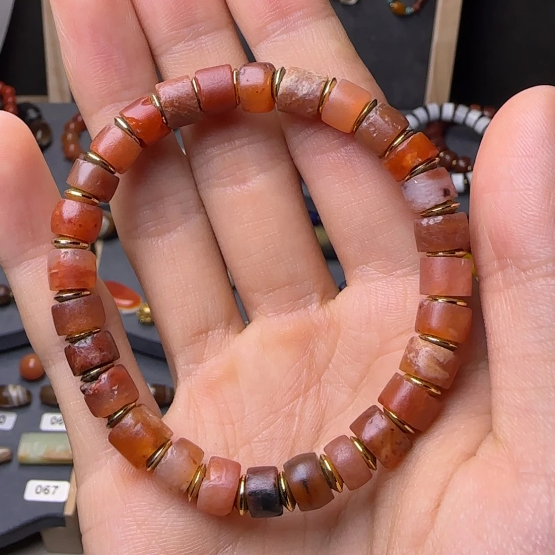 玛瑙/玉髓未镶嵌手链商玛手链