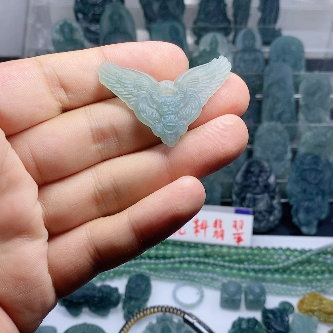 定制翡翠未镶嵌天使