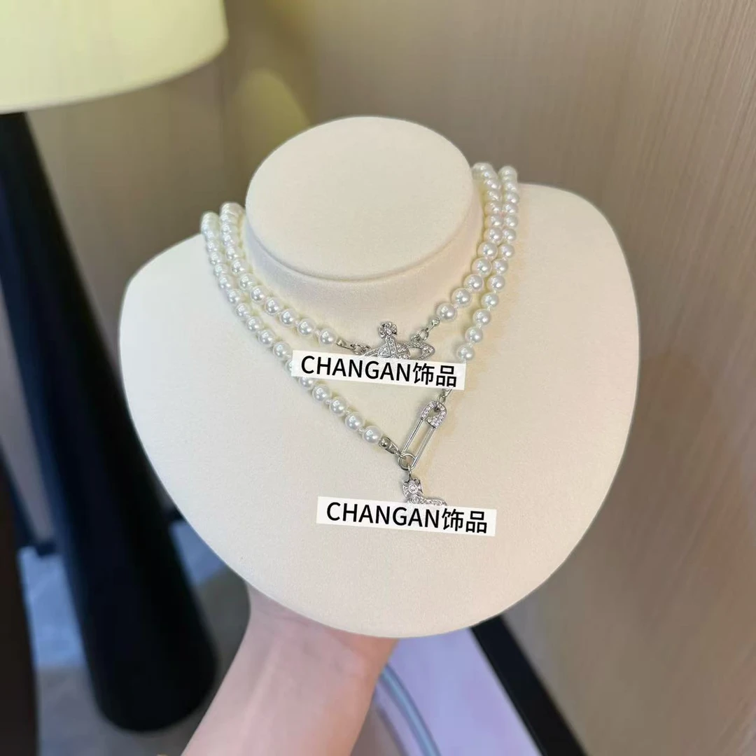 钛钢仿珍珠项链 【珠子项链】直播间链接集合个性时尚小众经典韩版