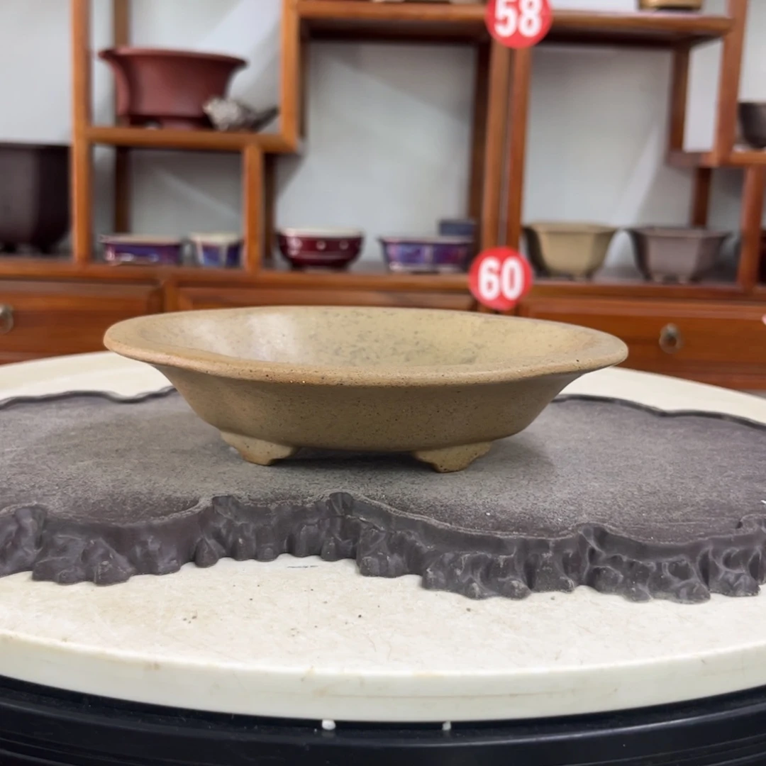 紫砂花盆瑕疵4-17.5-15。。。