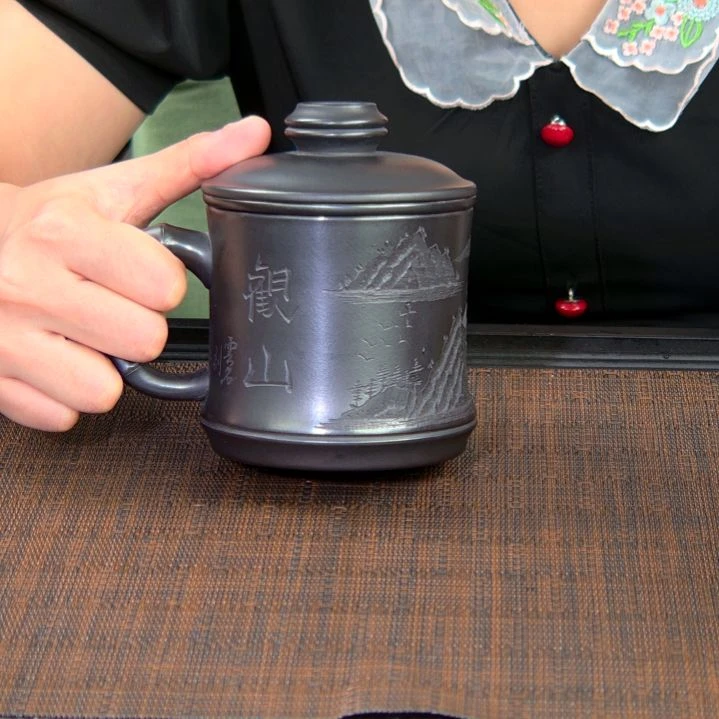 紫砂茶杯高货放漏