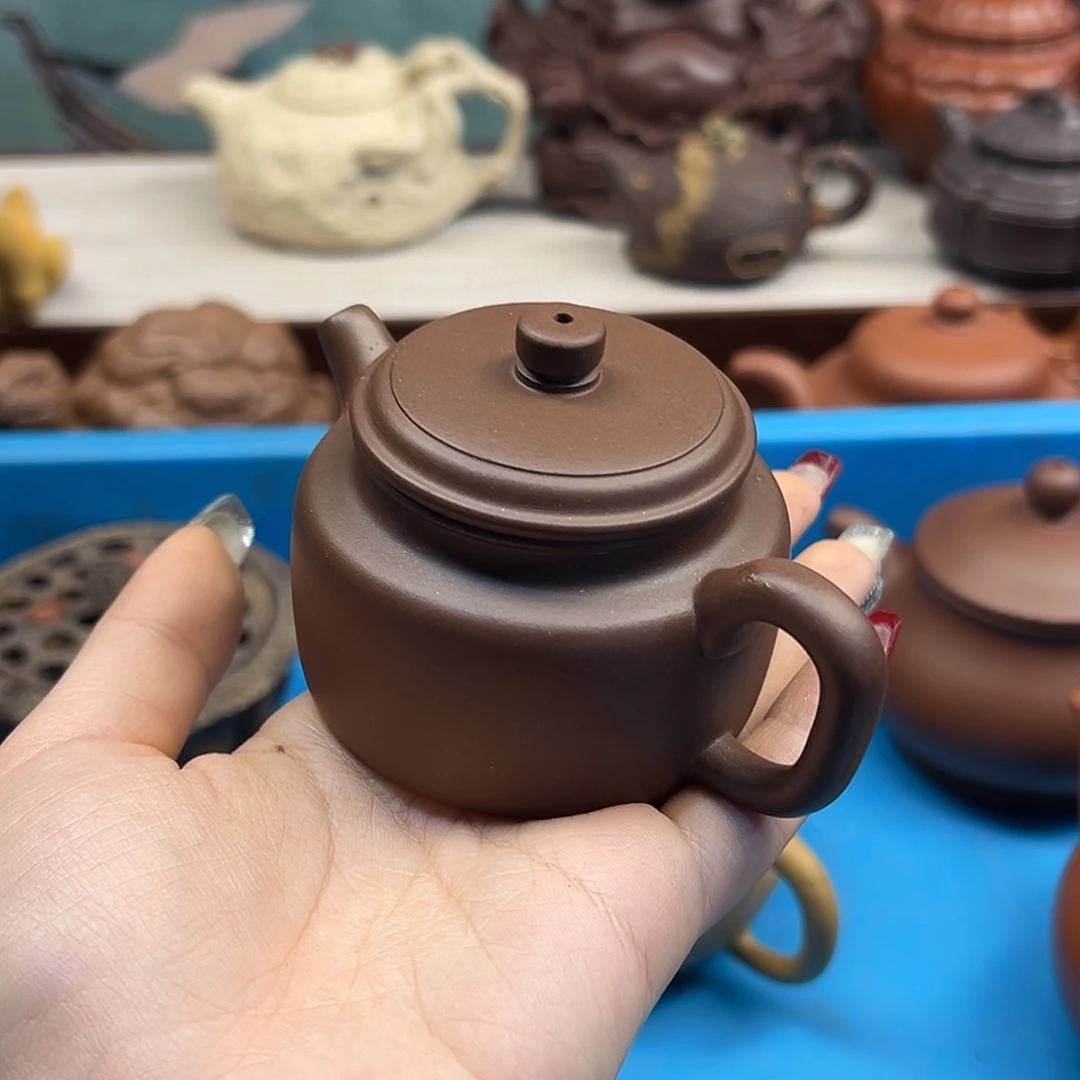 小***力紫砂茶壶紫砂雕宠小器高品