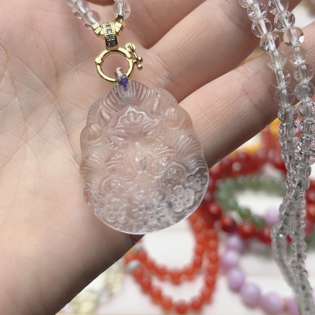 未镶嵌手链水晶✶*白水晶毛衣链