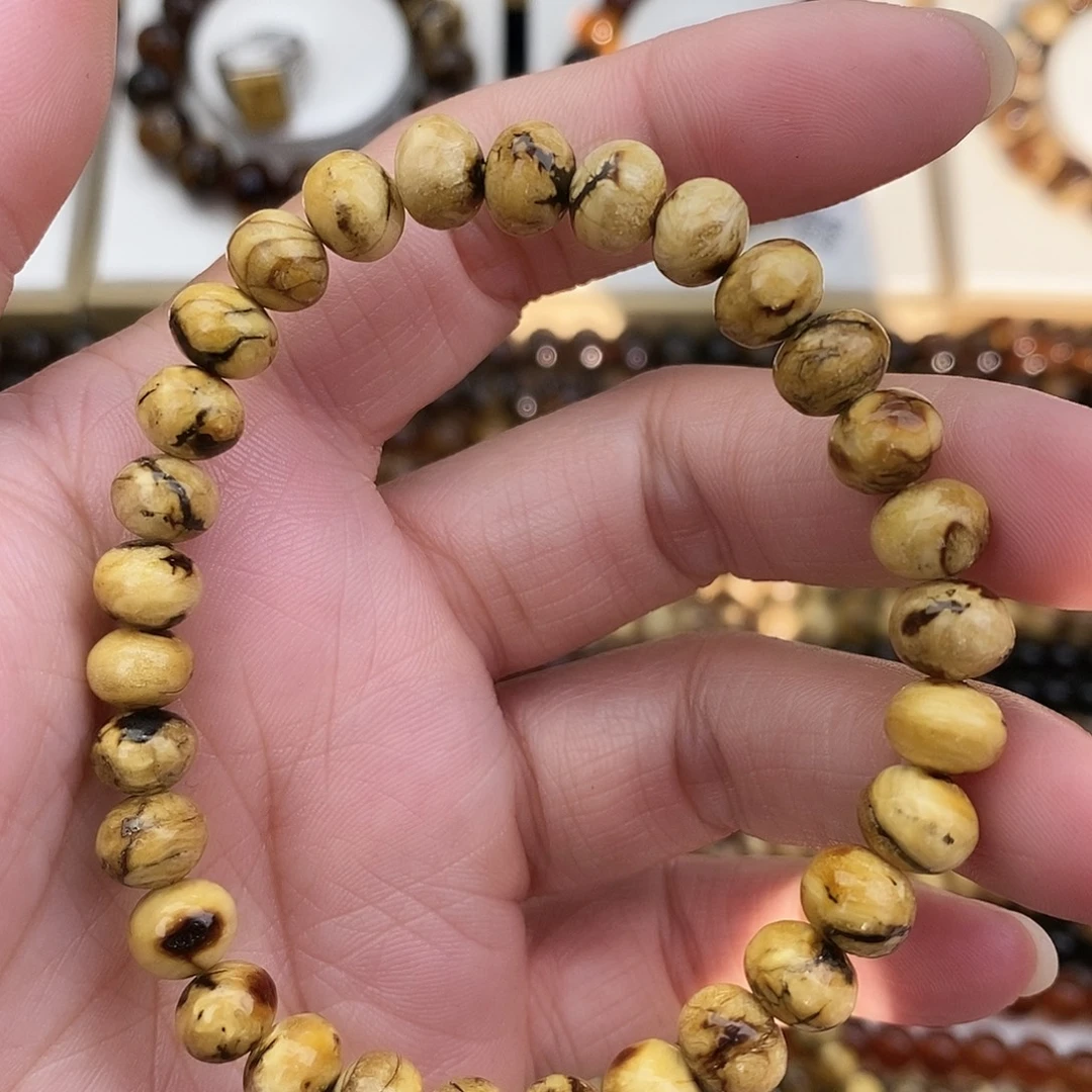 琥珀未镶嵌裸石琥珀7随机发