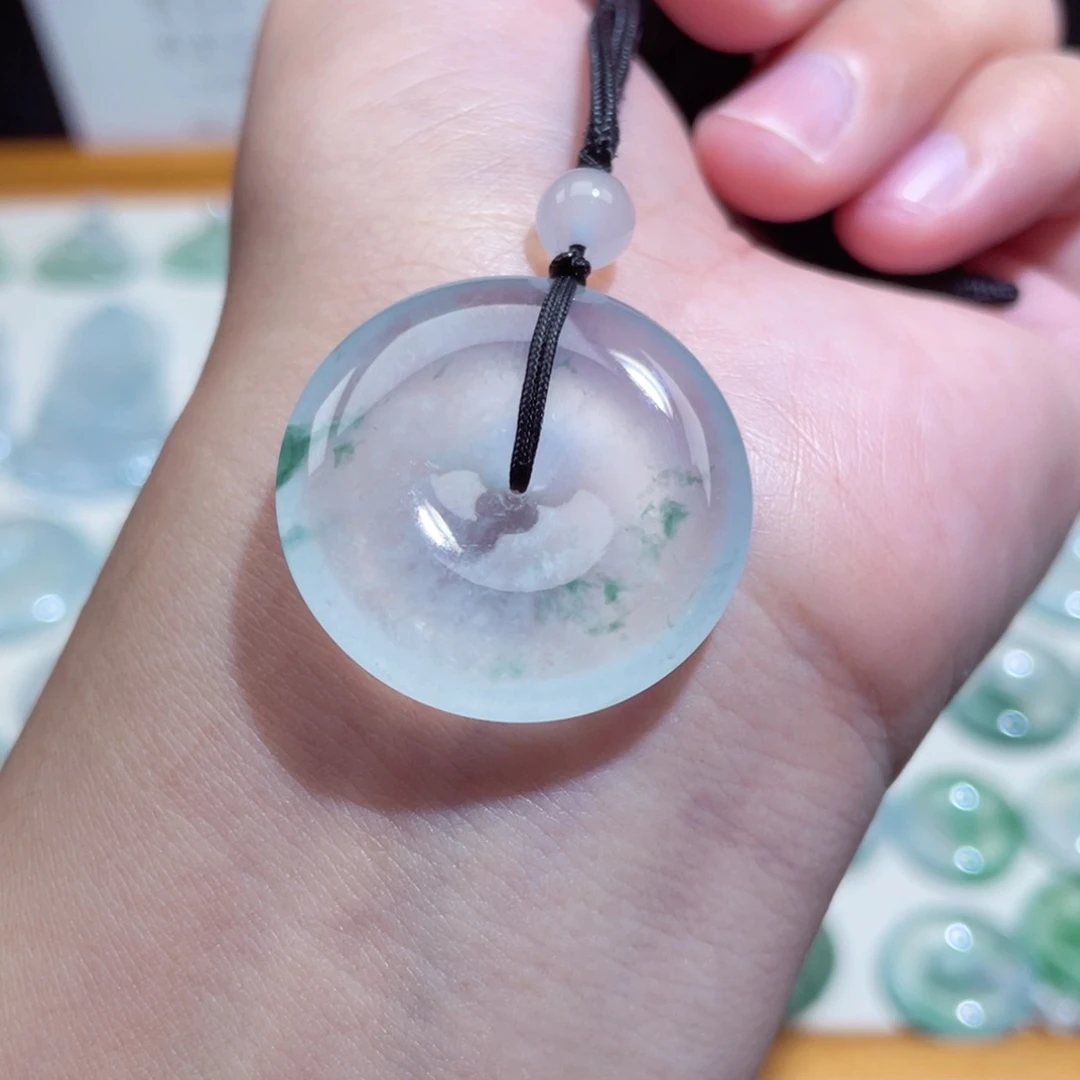 颈饰未镶嵌翡翠扣子