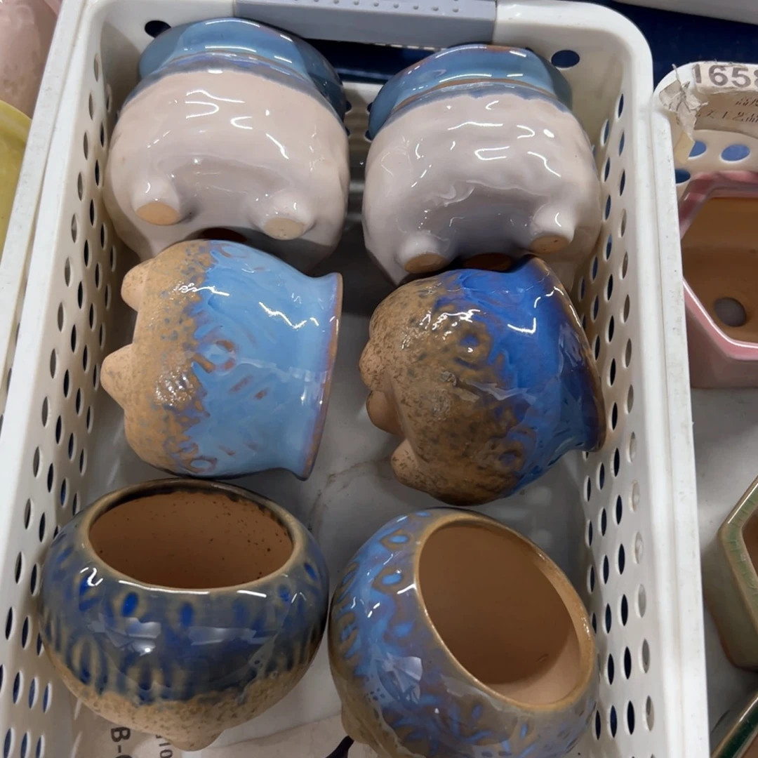 陶瓷多肉小花盆@@2075