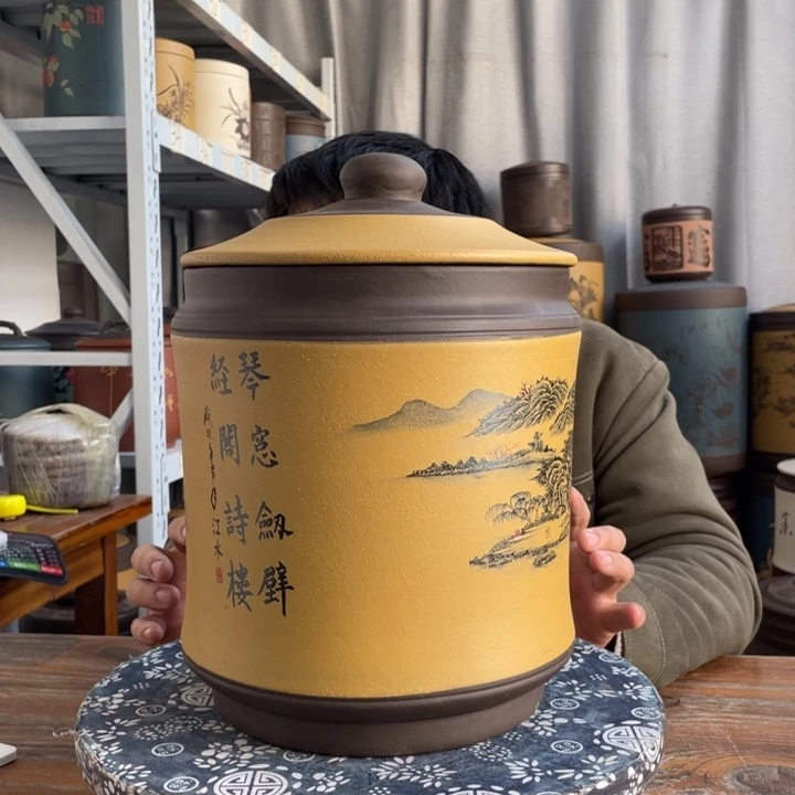 紫砂茶叶罐茶叶等