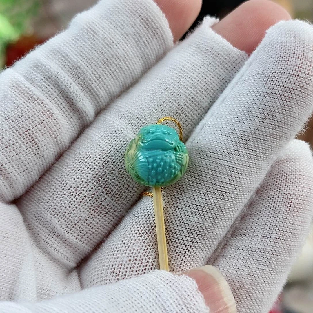 绿松石珠宝奇石未镶嵌