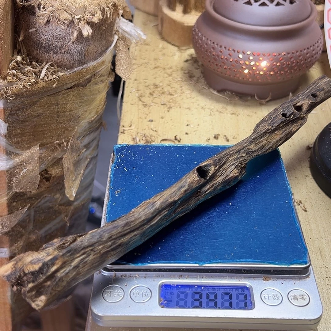 香料绿奇楠虫漏34克张勺子