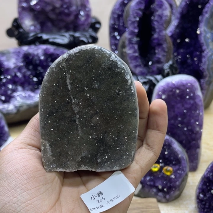未镶嵌大型摆件（非配饰）紫晶