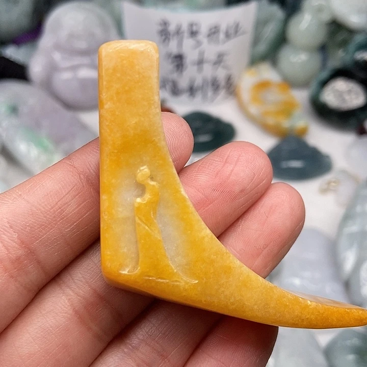 未镶嵌挂件翡翠翡翠