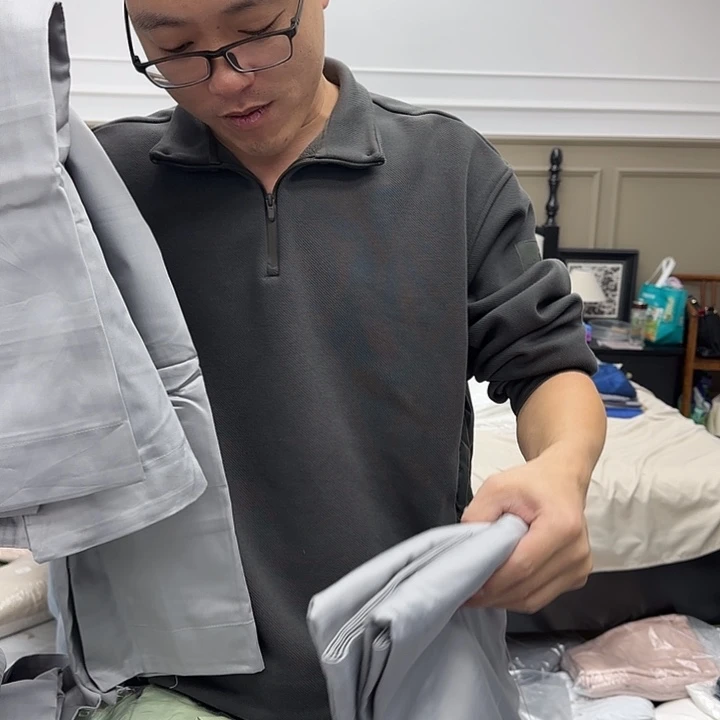 可***呀棉全棉棉026两对枕头套