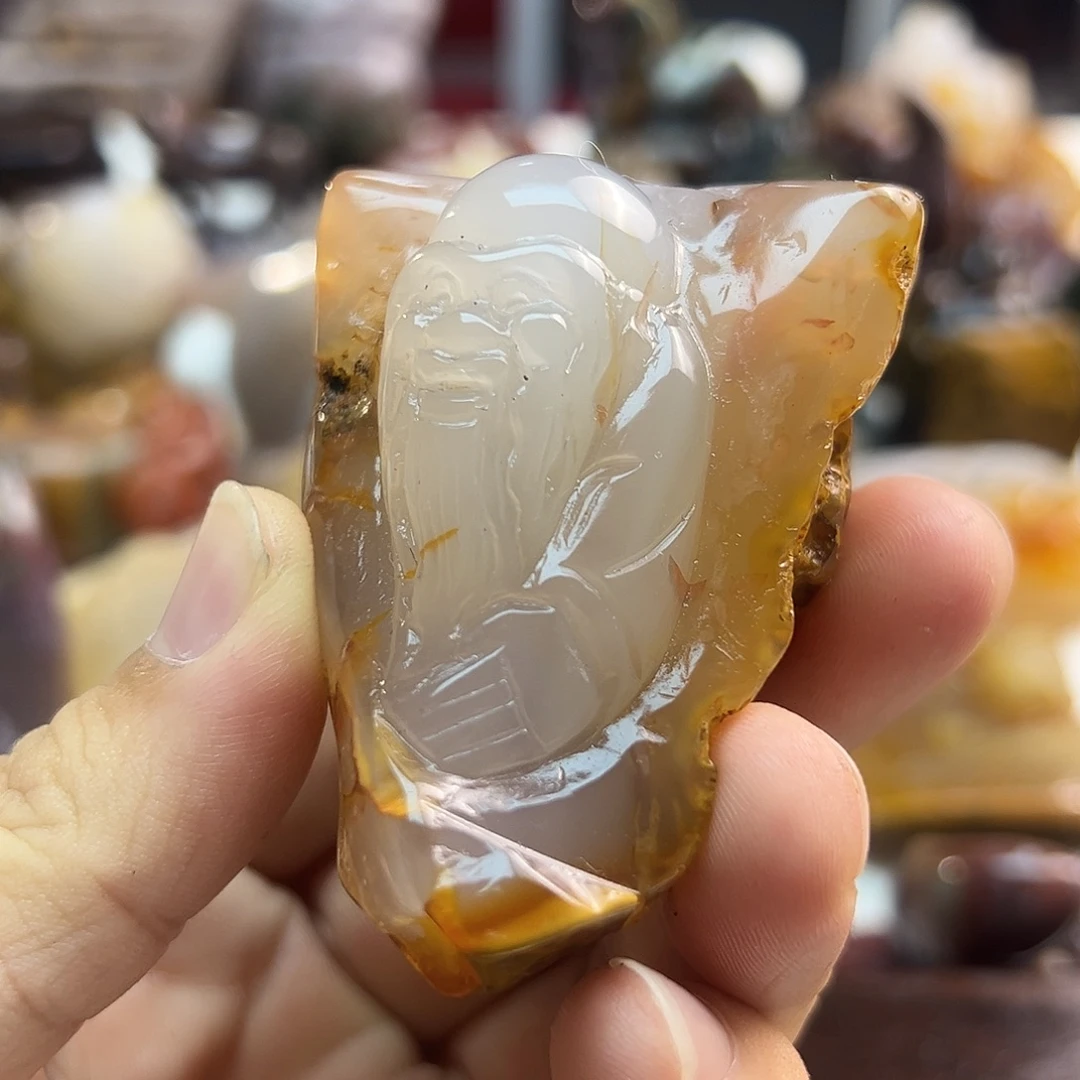 玛瑙/玉髓未镶嵌颈饰
