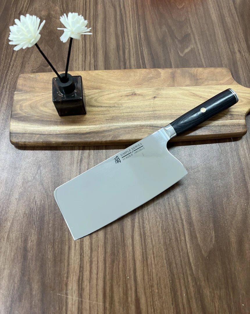 蘭 镜面厨房家用商用斩切两用刀