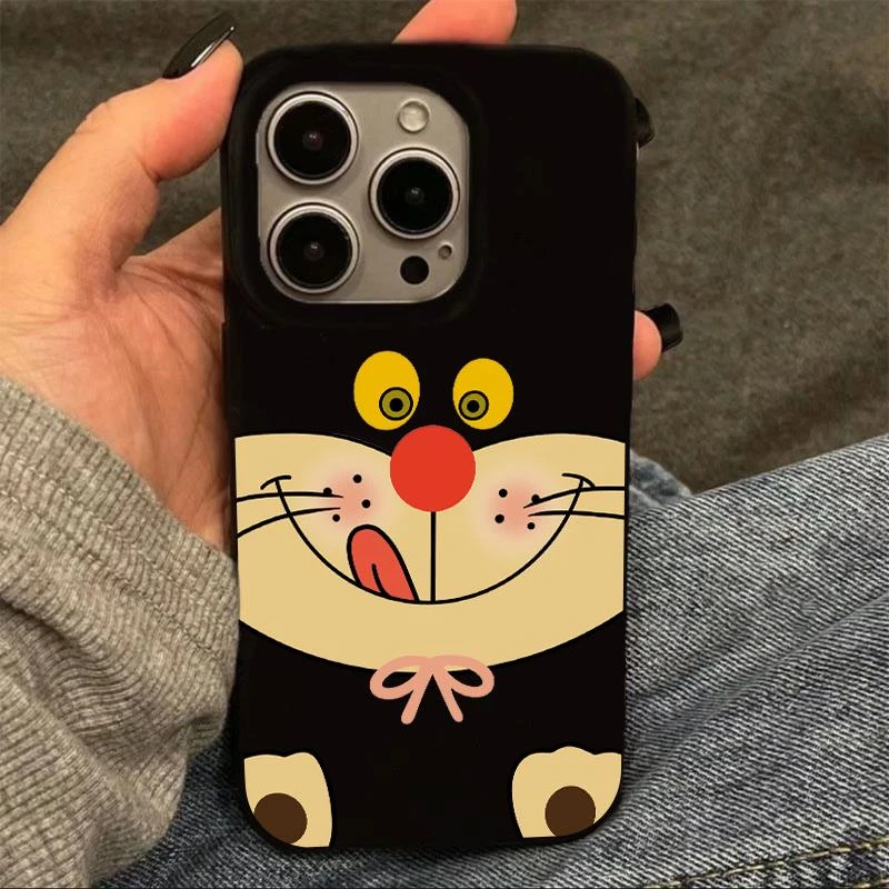 GGBond路西法猫咪适用苹果16/15果冻手机壳小米14oppo华为P70vivo