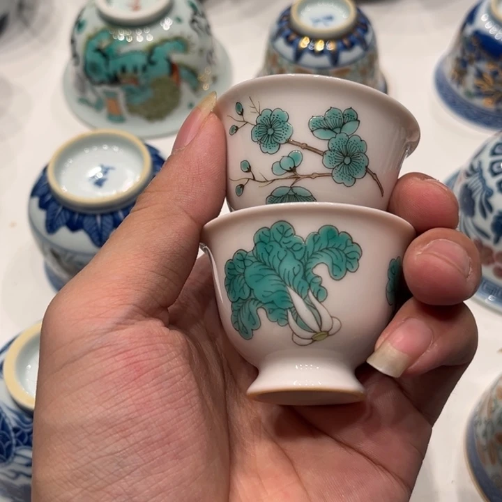 申***少景德镇高温陶瓷杯子