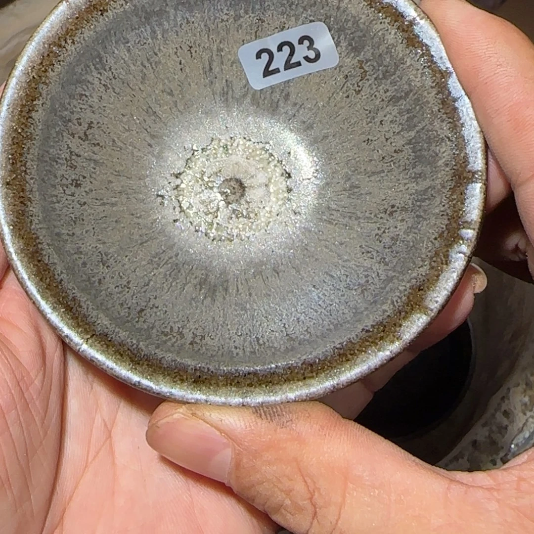 茶盏焦源柴烧自然还原223
