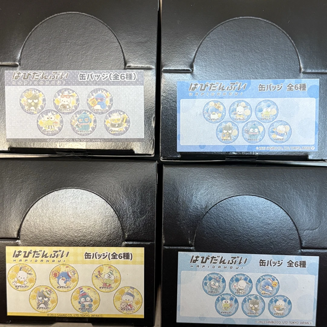 三丽鸥男团生日吧唧徽章 日版正版动漫周边